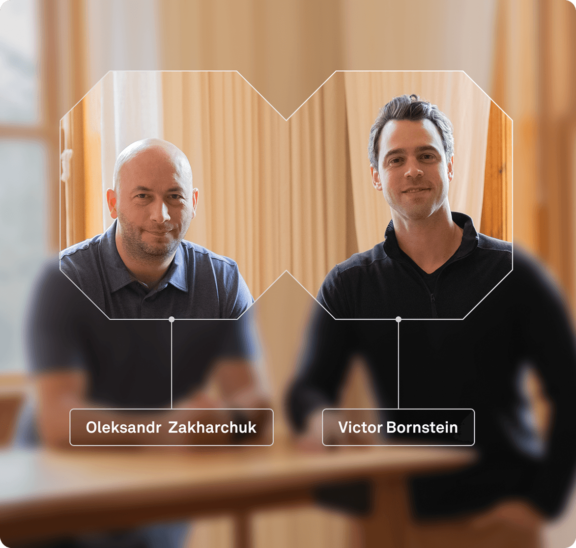 Oleksandr Zakharchuk and Victor Bornstein